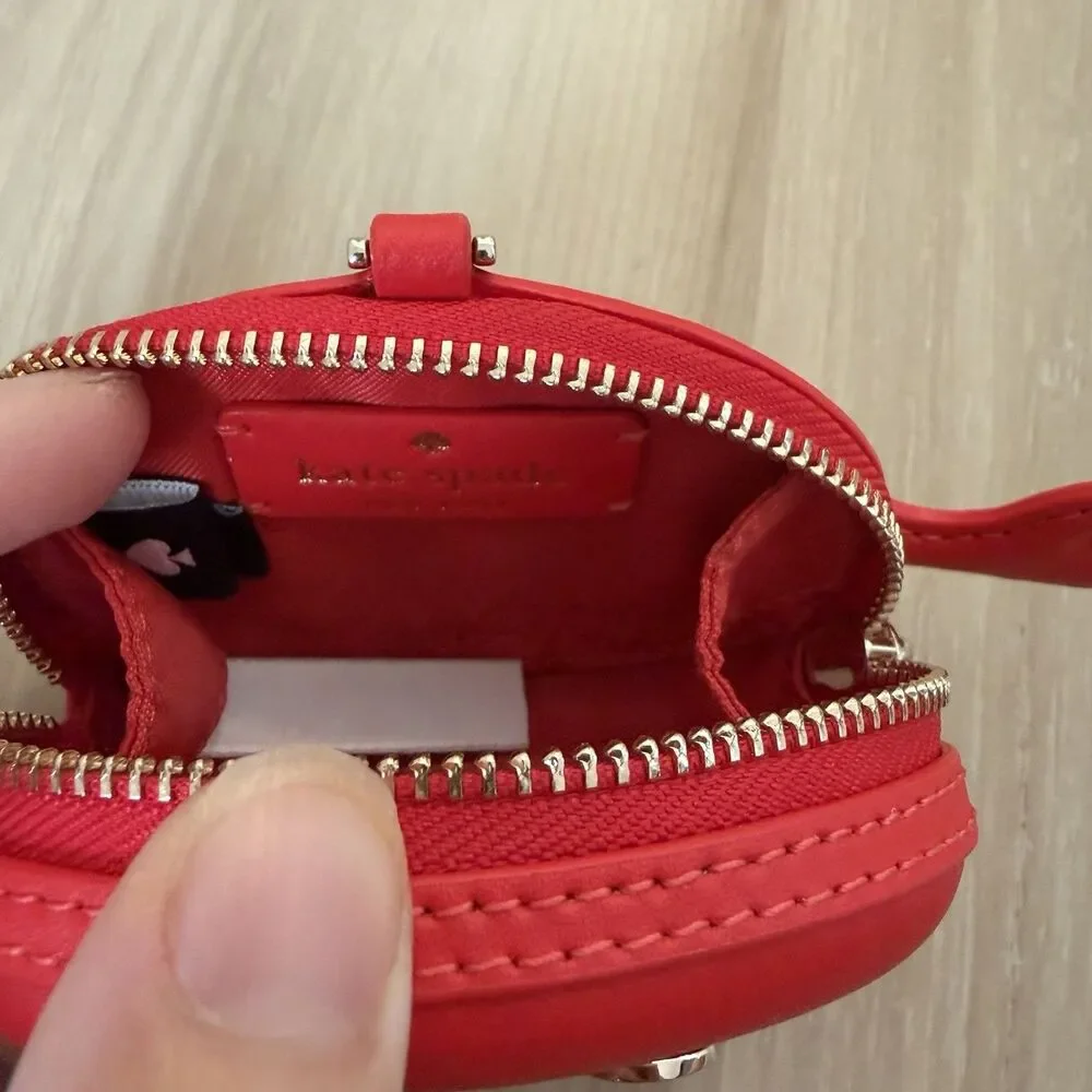 Kate Spade Pinch Me Crab Coin Purse Bag charm Keychain